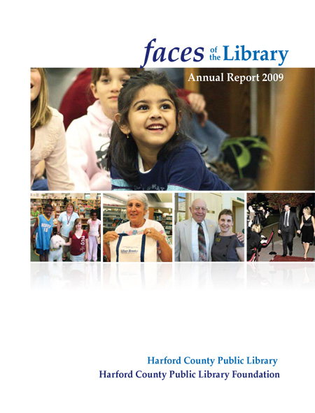 Faces of the Library: Annual Report 2009 Cover