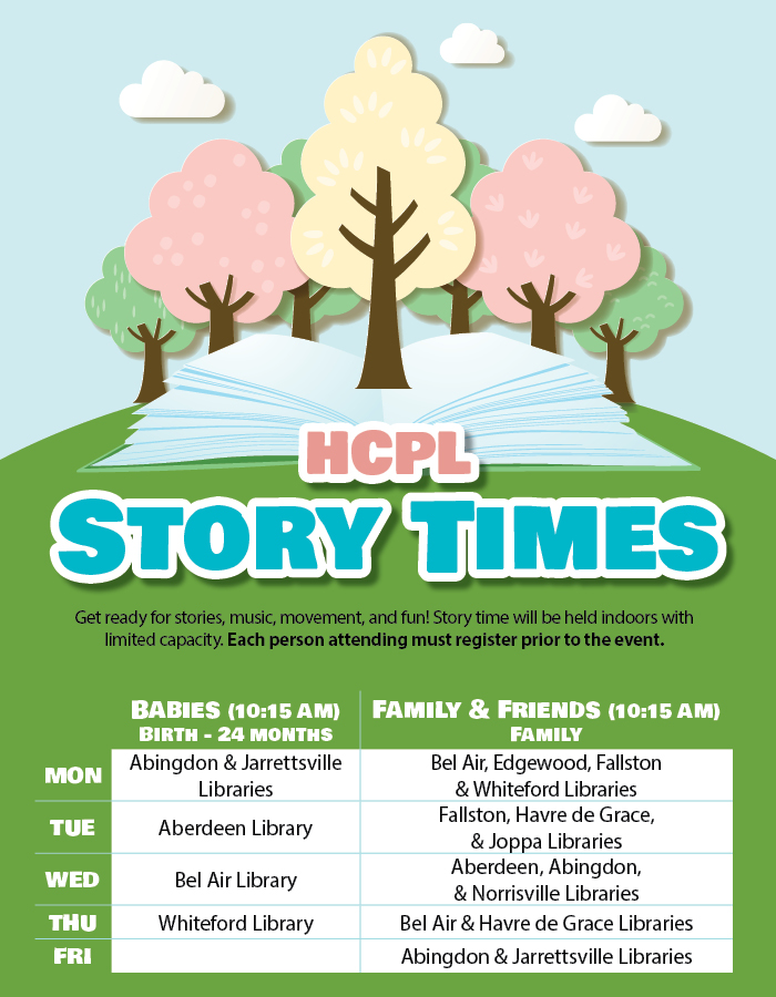 Outside Story Times at the Library