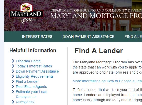 Maryland Mortgage